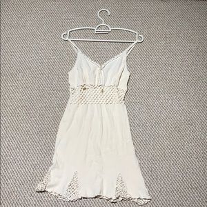 Fitted crochet dress